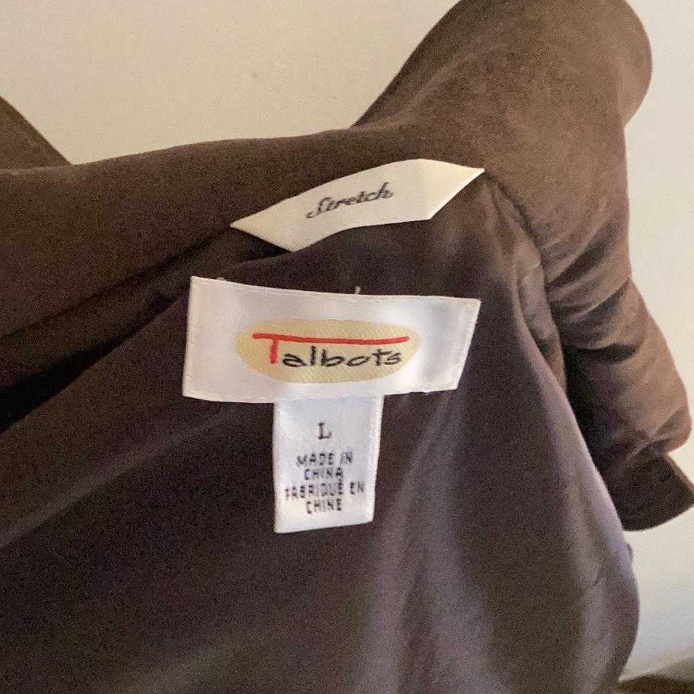 Talbots, Brown Shacket - Picture 11 of 12
